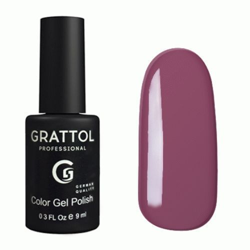Grattol Гель-лак GTC024 Dusty Purple, 9мл