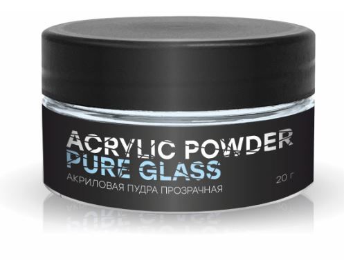 Ingarden Акриловая пудра прозрачная Acrylic Powder Pure Glass, 20 г