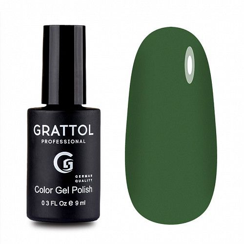 Grattol Гель-лак GTC059 Green Gray, 9мл