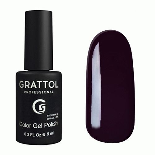 Grattol Гель-лак GTC098 Dark Eggplant, 9мл